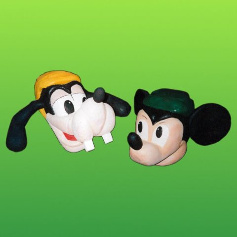 Goofy & Mickey Mouse